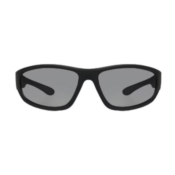 Foster Grant Men's Wrap Sport Sunglasses in Black - Picture 1 of 2